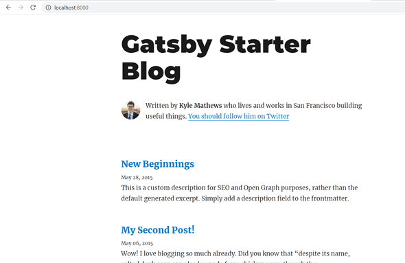 gatsby-starter-blog